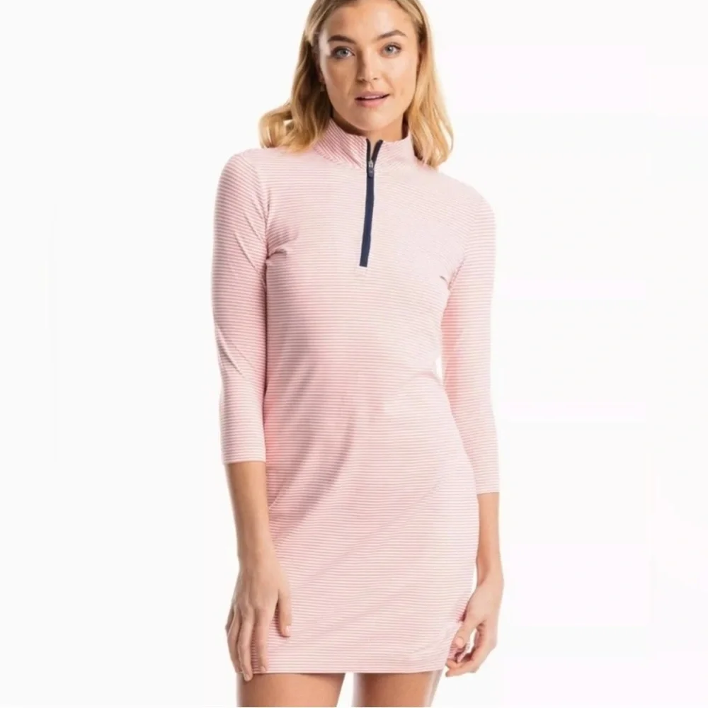 SOUTHERN TIDE ADIE PERFORMANCE KNIT DRESS NWT Citrus Punch